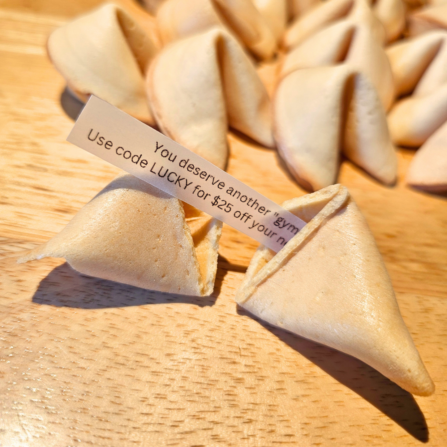 100 Custom Logo Personalized Message Fortune Cookies