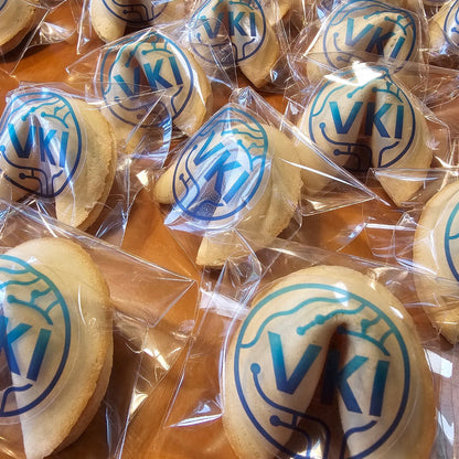 400 Custom Logo Personalised Message Fortune Cookies