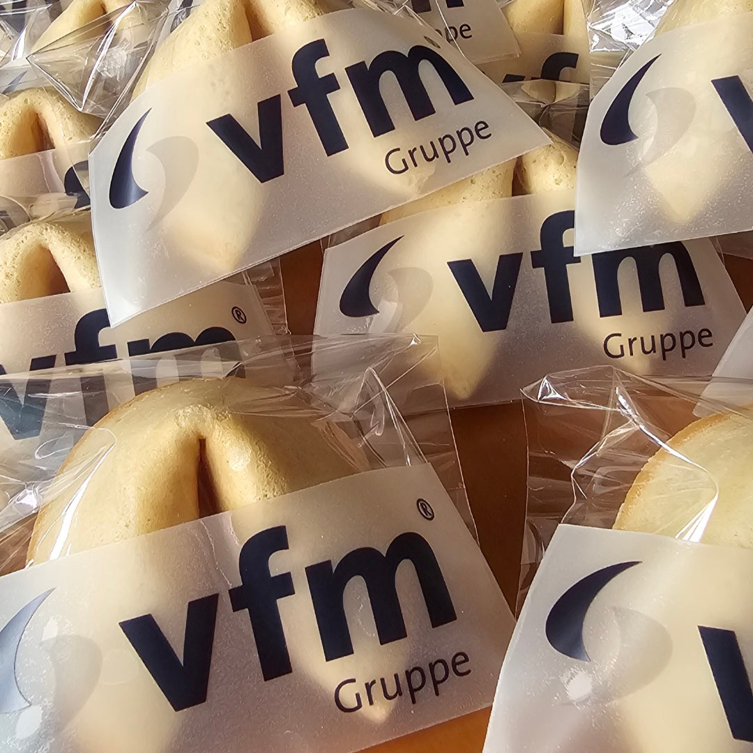 400 Custom Logo Personalised Message Fortune Cookies